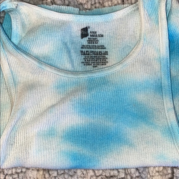 Tye Die Cropped Tank - Picture 2 of 2